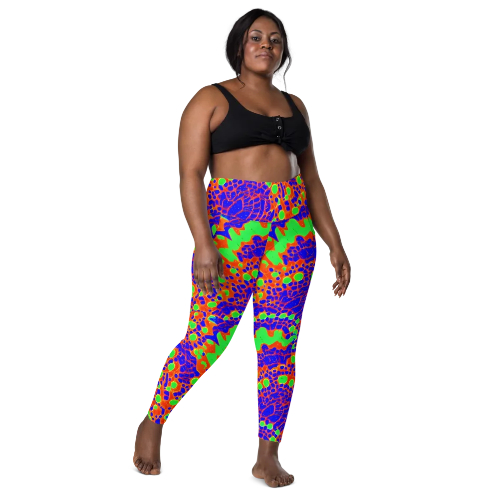 Solar Shock on Leggings with Pockets — Front