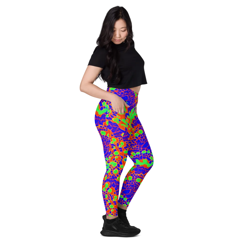 Solar Shock on Leggings with Pockets — Right