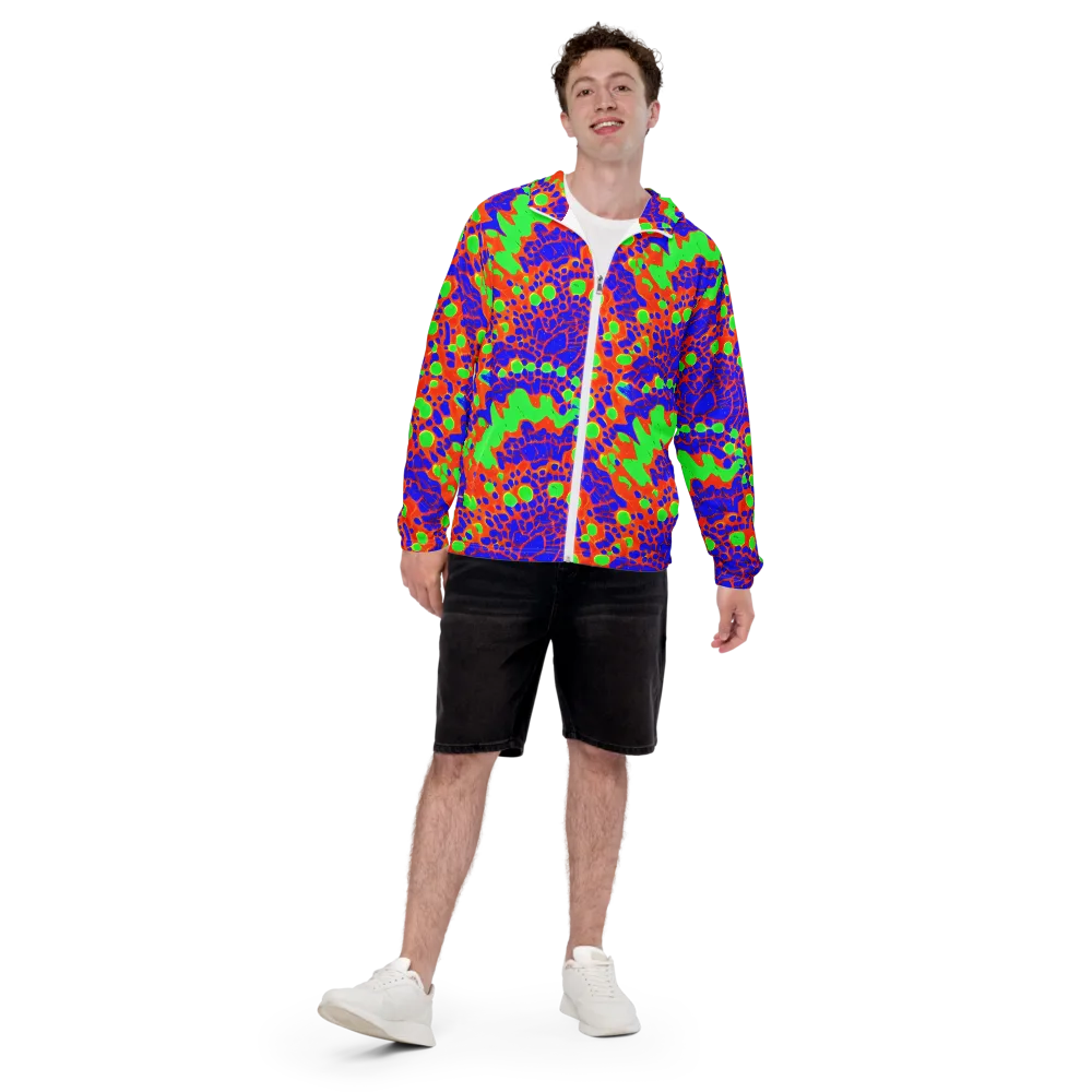 Solar Shock on Men's Windbreaker — Front