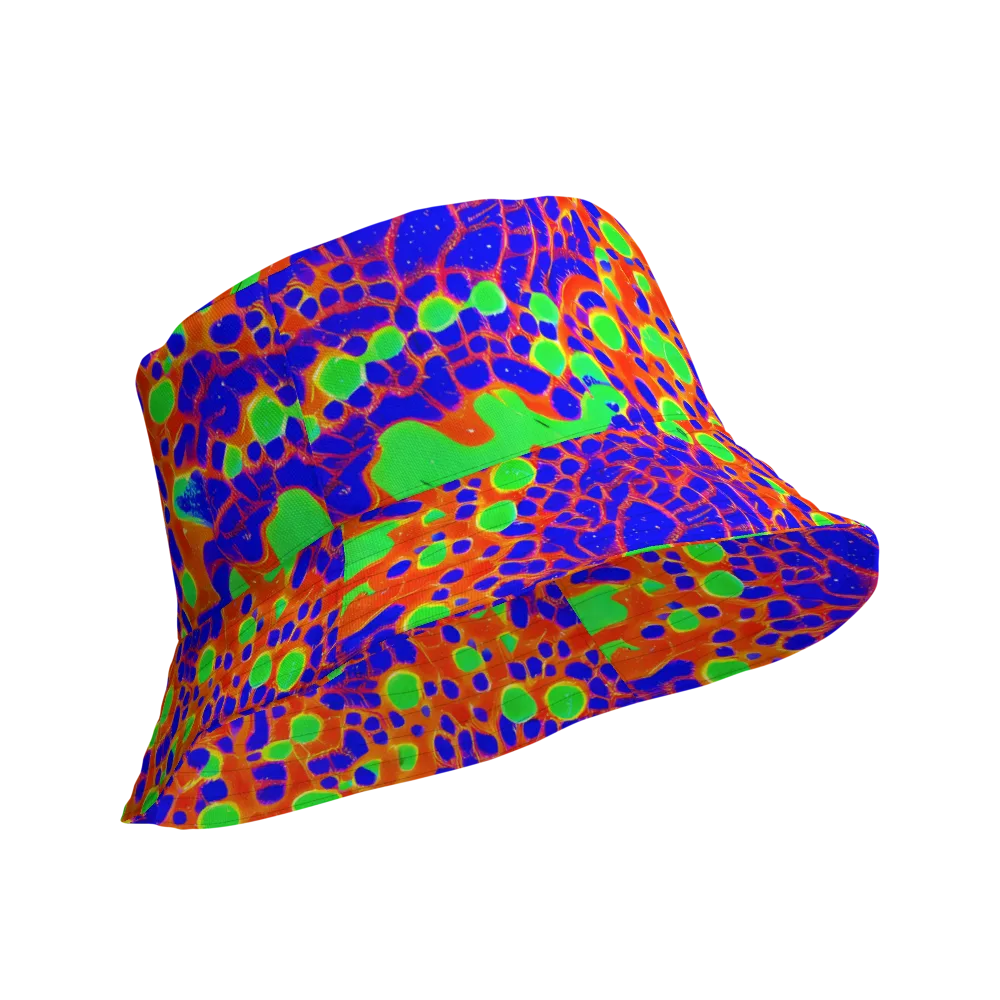 Solar Shock on Reversible Bucket Hat — Product details Outside