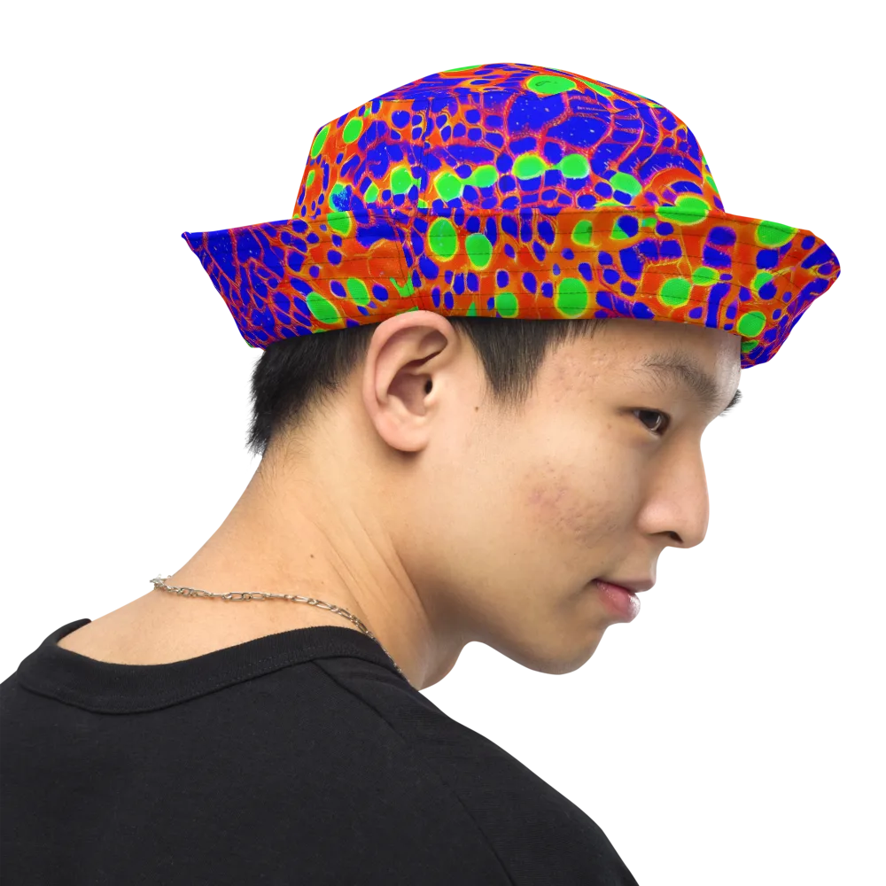 Solar Shock on Reversible Bucket Hat — Right Outside
