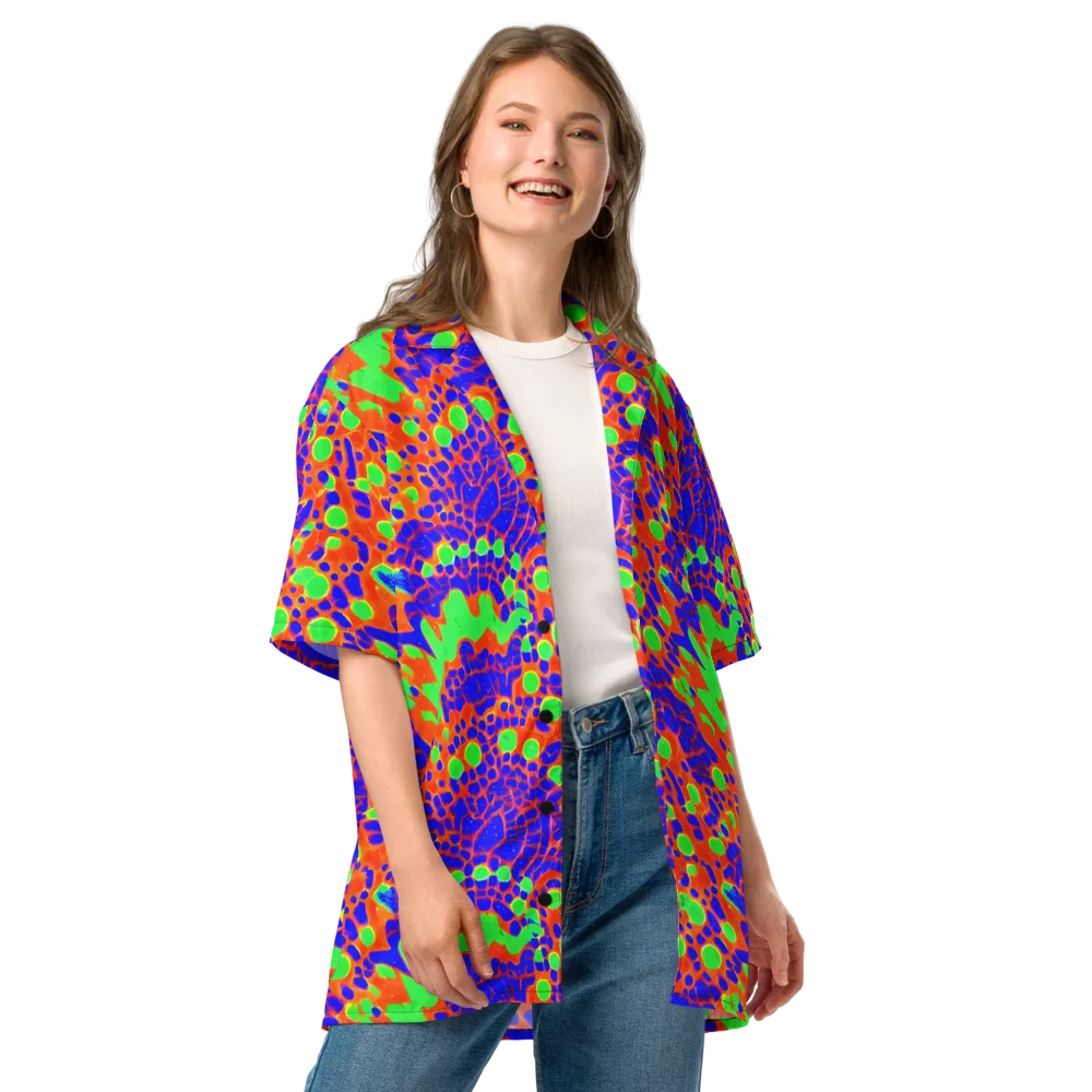 Solar Shock on Button Shirt — Front