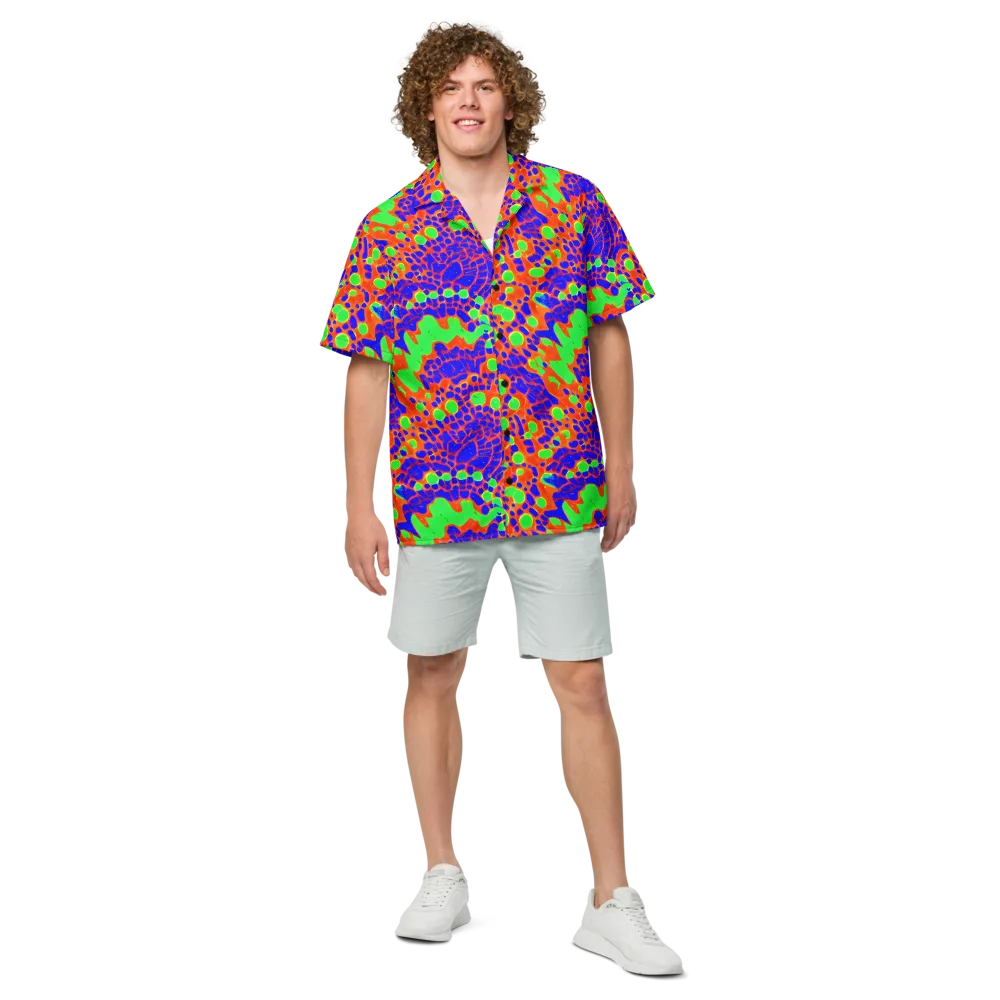 Solar Shock on Button Shirt — Front