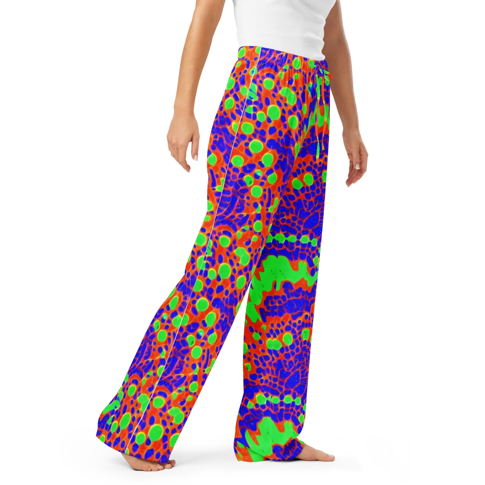 Solar Shock on Women's Pajama Pants — Right Front