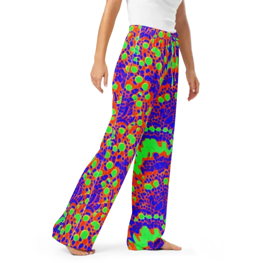 Solar Shock on a Women's Pajama Pants