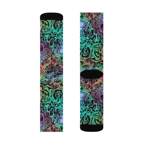 Aqua Maelstrom on a Socks