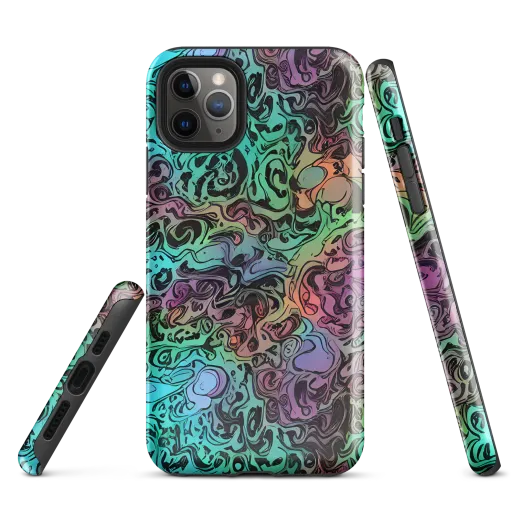 Aqua Maelstrom on a Tough Case for iPhone®