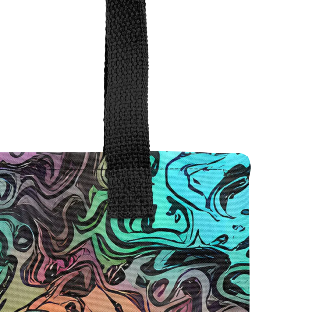 Aqua Maelstrom on Tote Bag — Product details