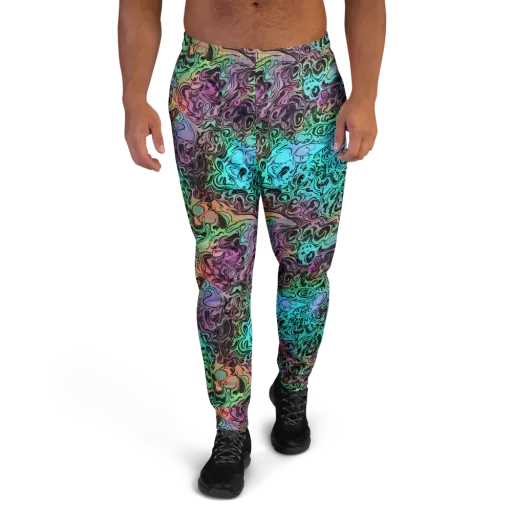 Aqua Maelstrom on a Men's Joggers