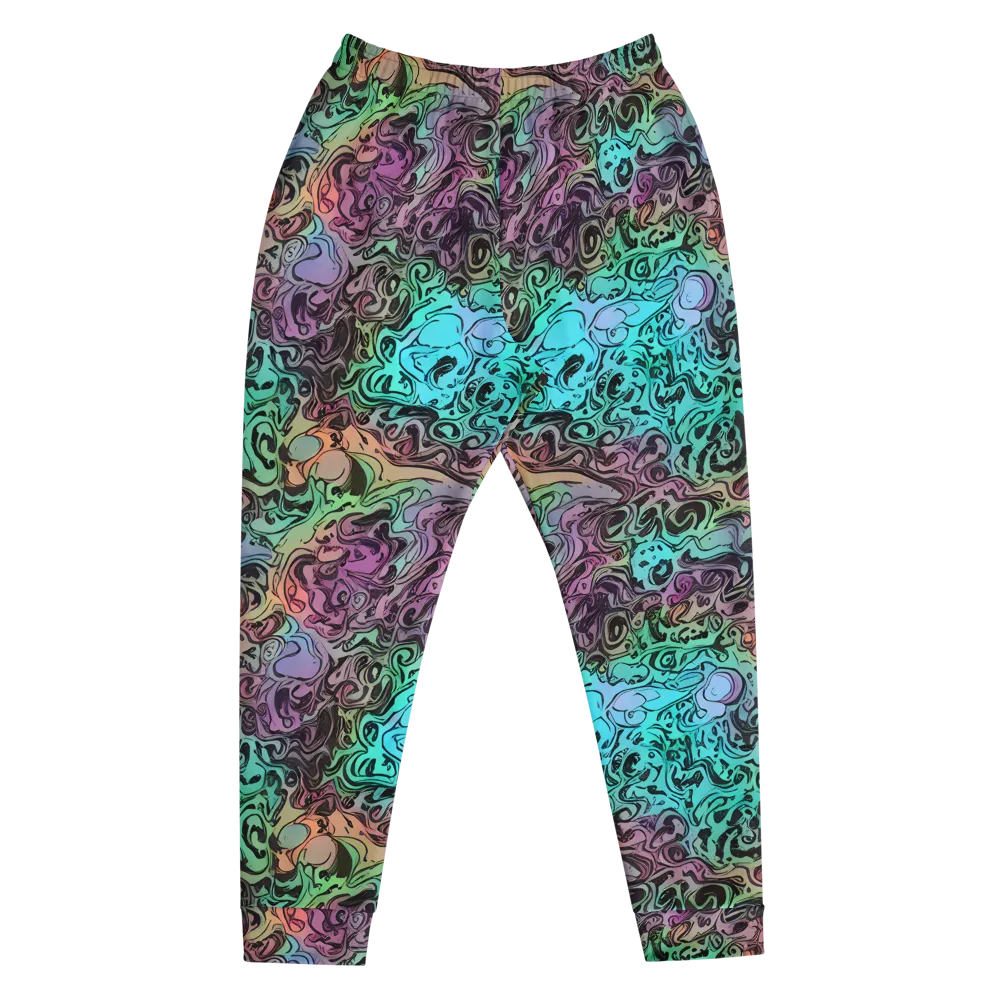 Aqua Maelstrom on Men's Joggers — Front
