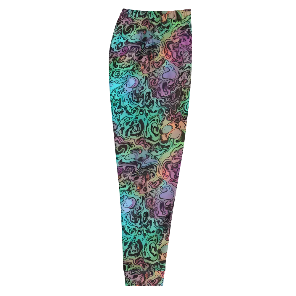 Aqua Maelstrom on Men's Joggers — Right