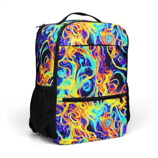 Supernova Spill on a Utility Backpack