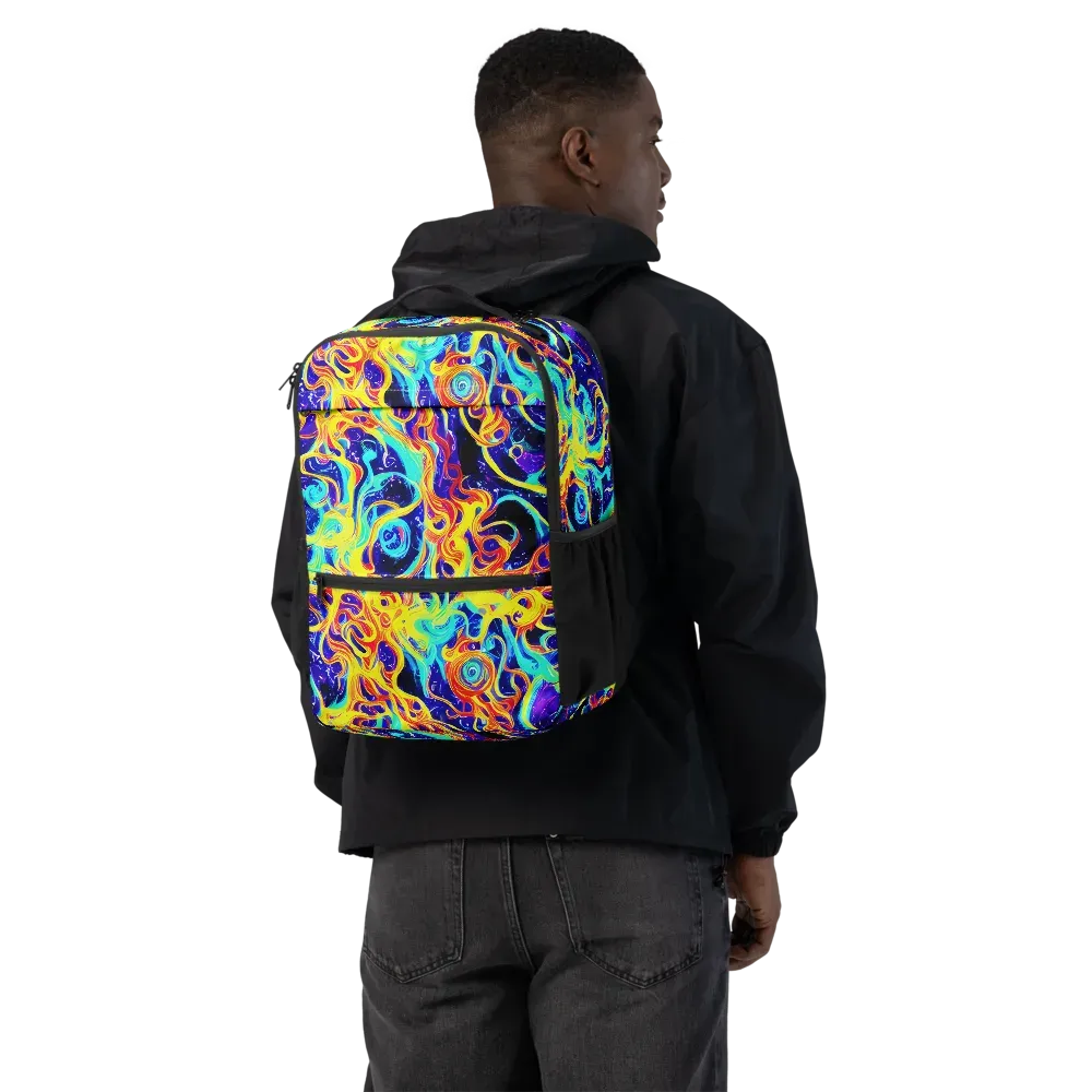 Supernova Spill on Utility Backpack — Back