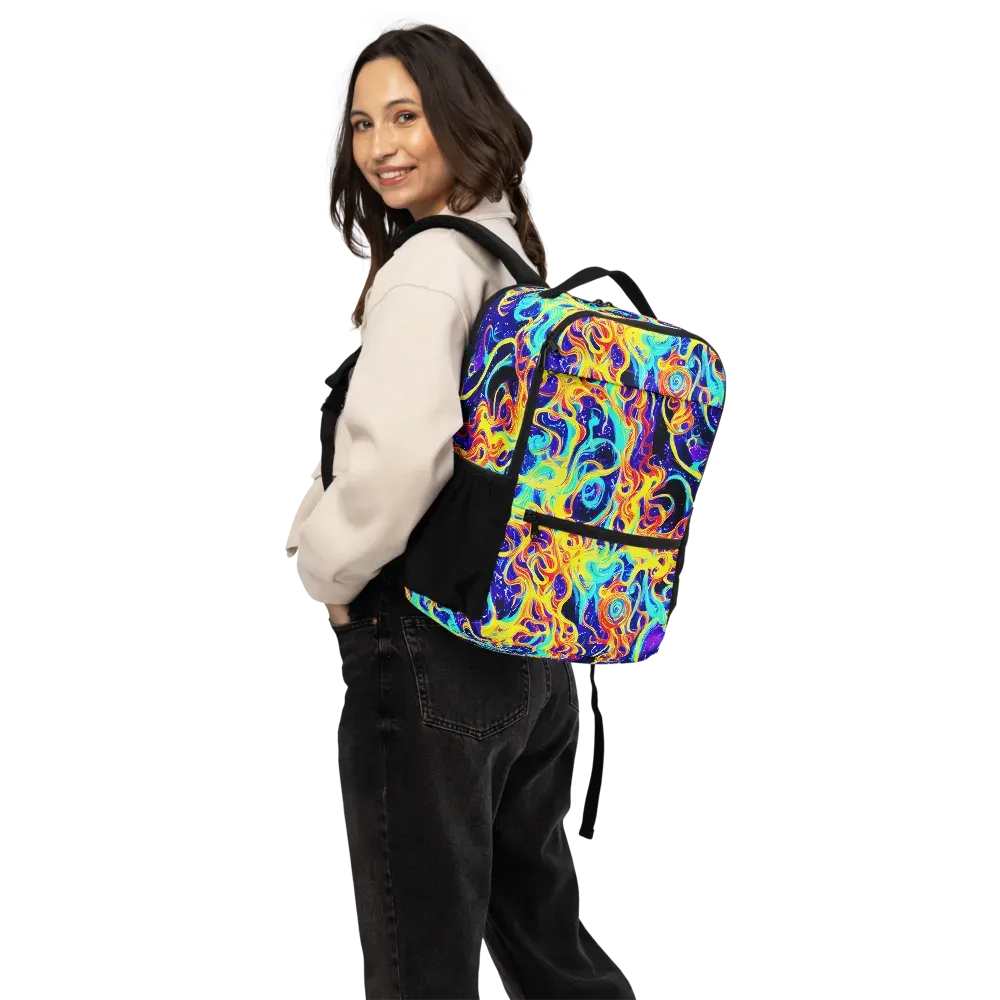 Supernova Spill on Utility Backpack — Back