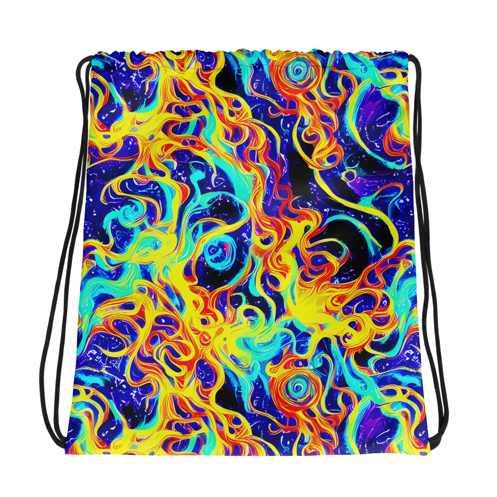 Supernova Spill on Drawstring Bag — Photo