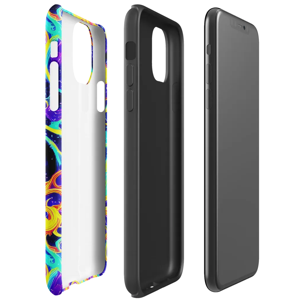 Supernova Spill on Tough Case for iPhone® — Right