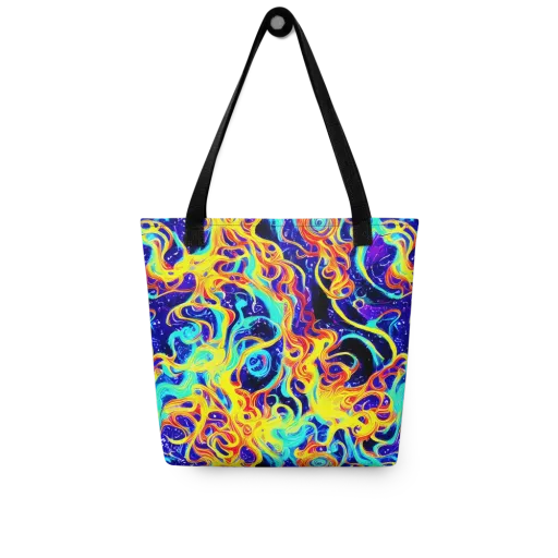 Supernova Spill on a Tote Bag