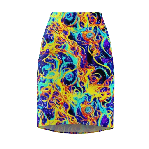 Supernova Spill on a Pencil Skirt