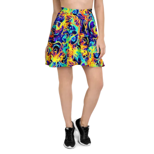 Supernova Spill on a Skater Skirt
