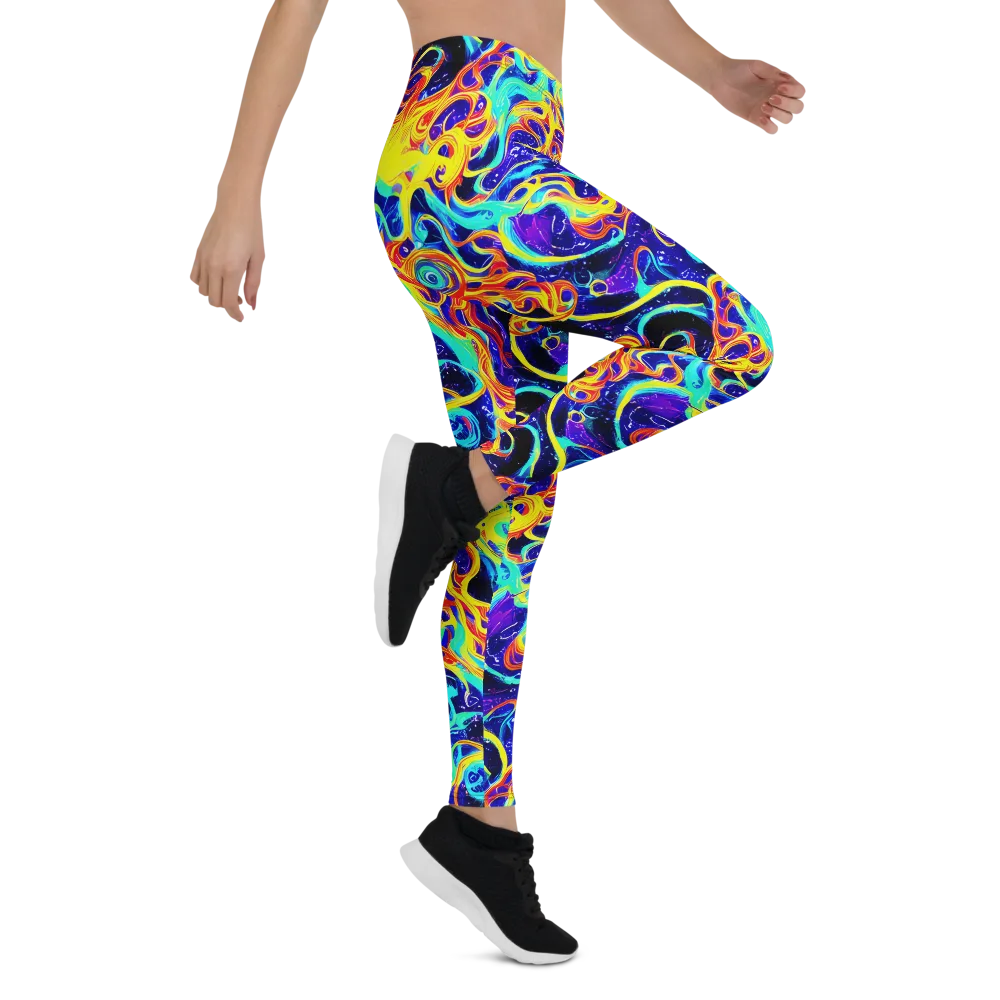Supernova Spill on Leggings — Right