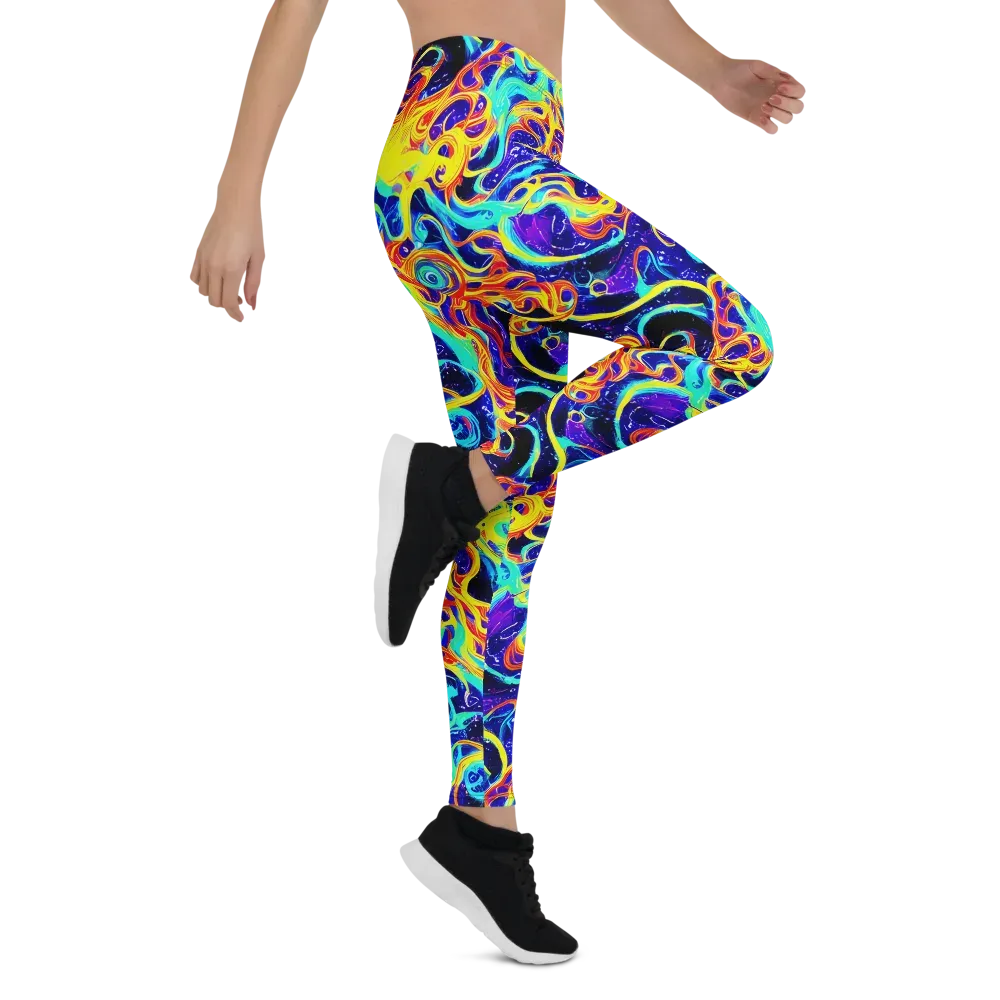 Supernova Spill on Leggings — Right