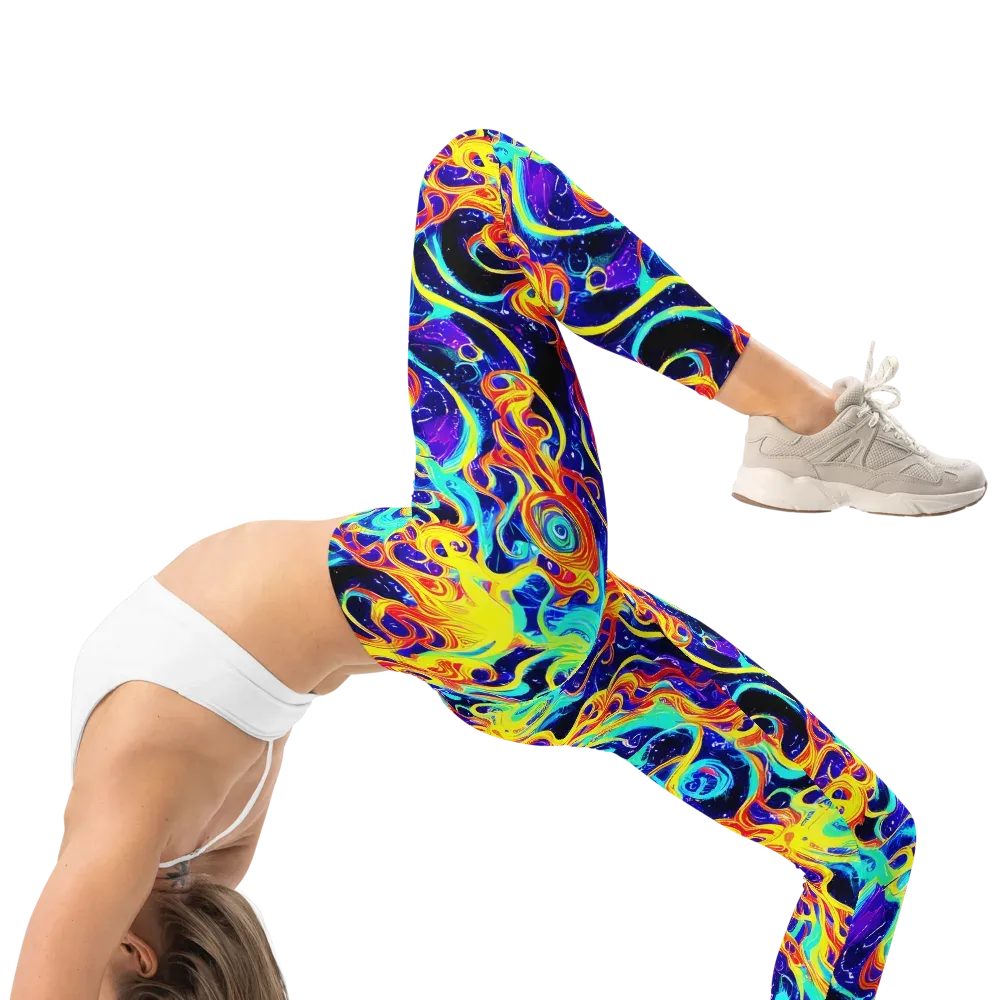 Supernova Spill on Leggings — Right