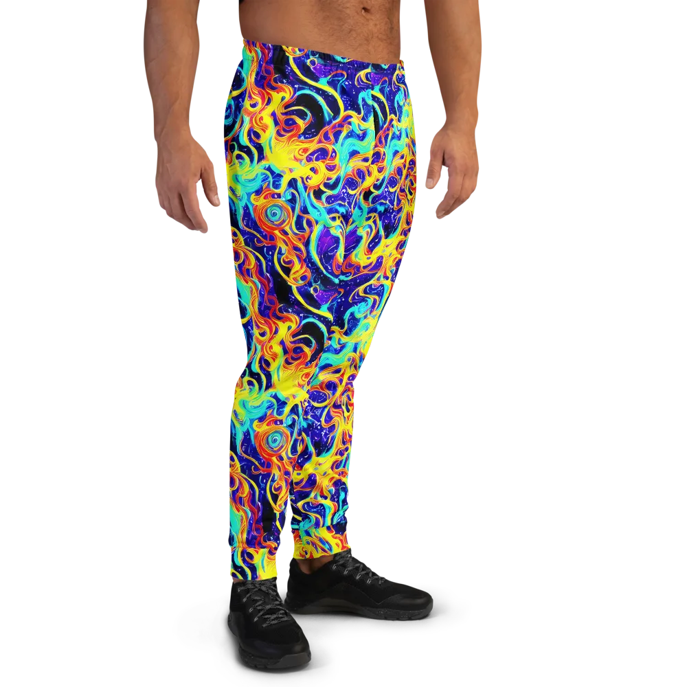 Supernova Spill on Men's Joggers — Right