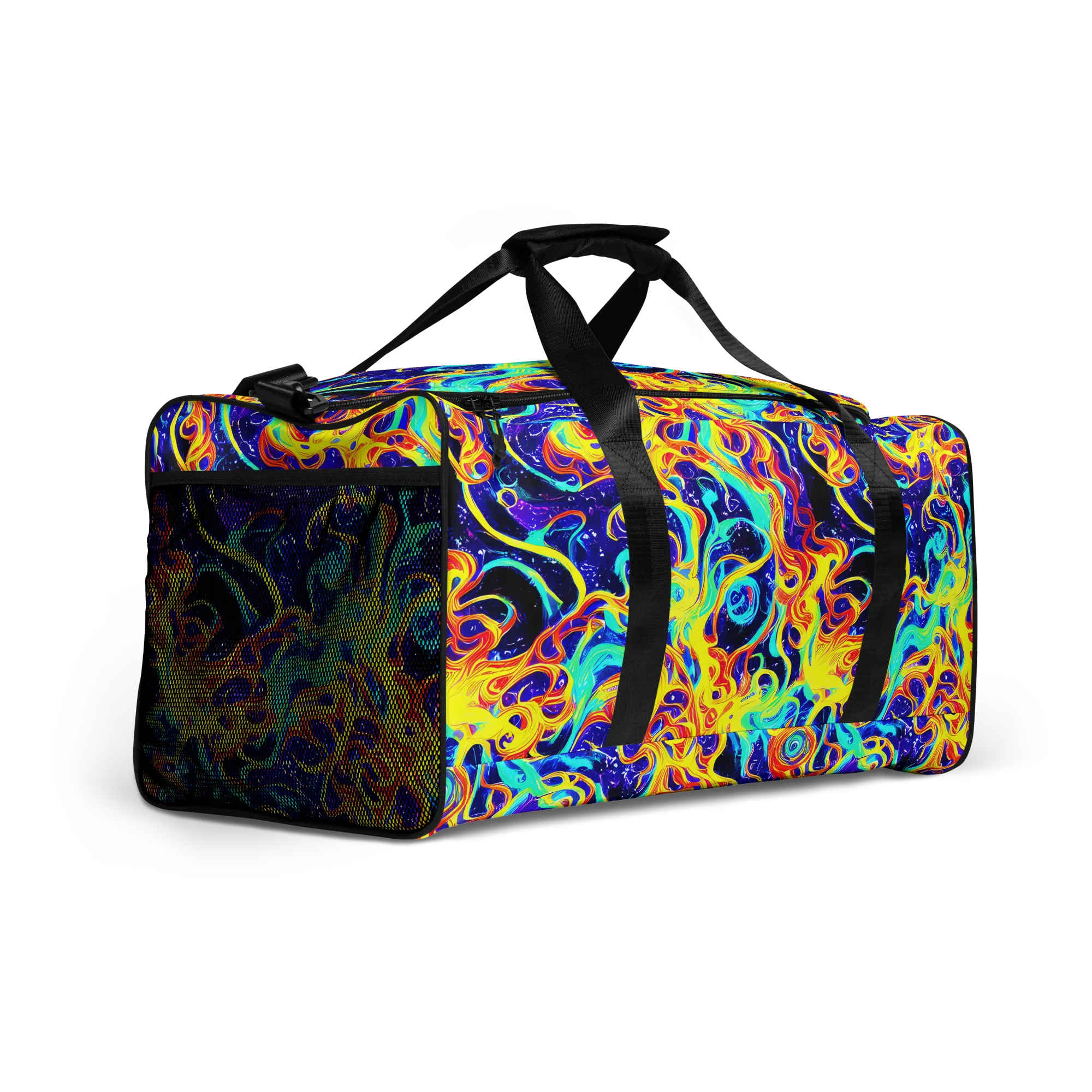 Supernova Spill on Duffle Bag — Right Front