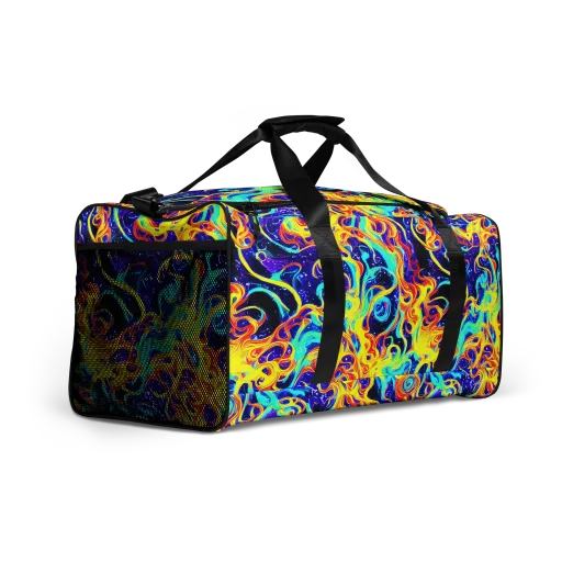Supernova Spill on a Duffle Bag