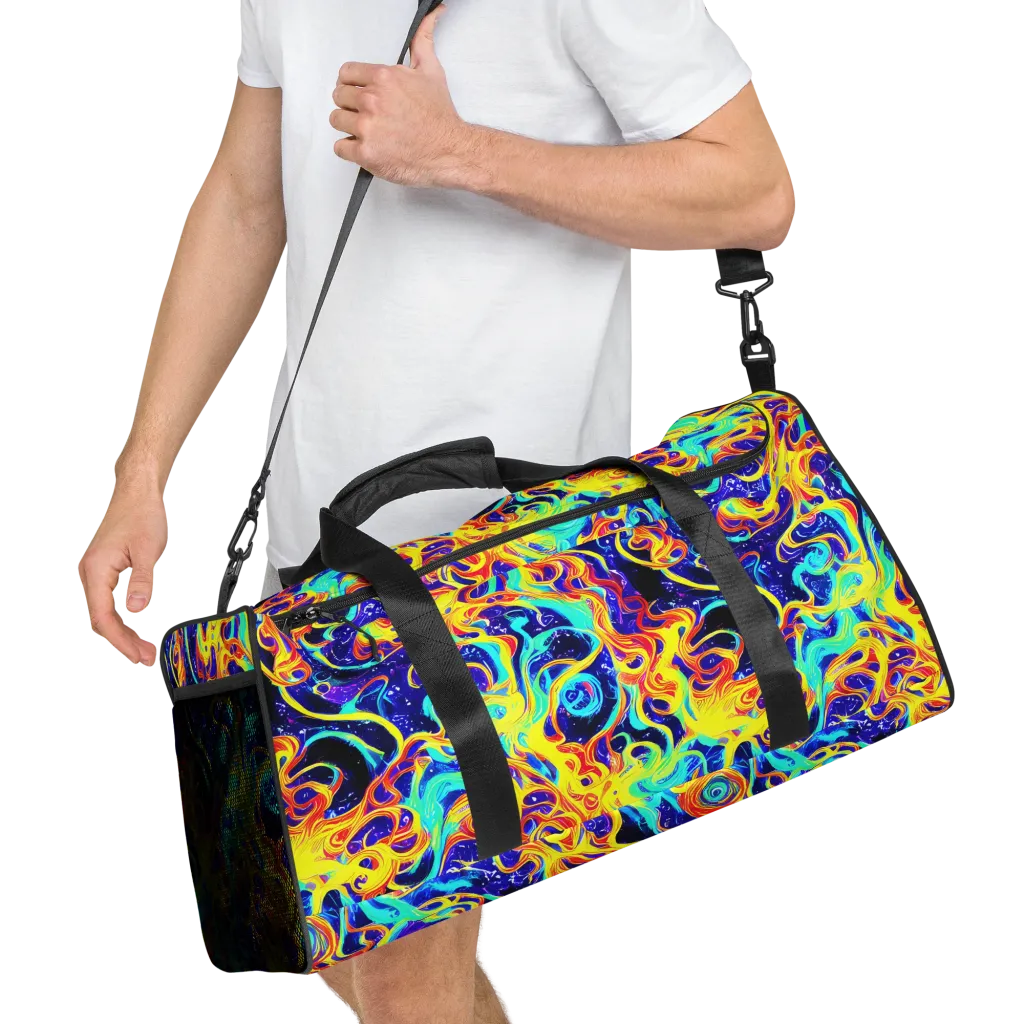 Supernova Spill on Duffle Bag — Right Front