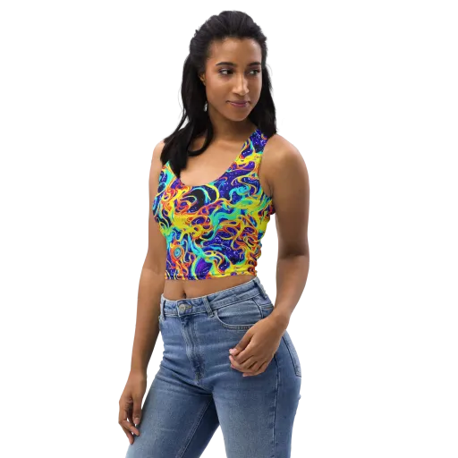 Supernova Spill on a Crop Top
