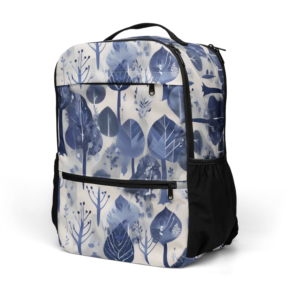 Indigo Canopy on Utility Backpack — Left Front