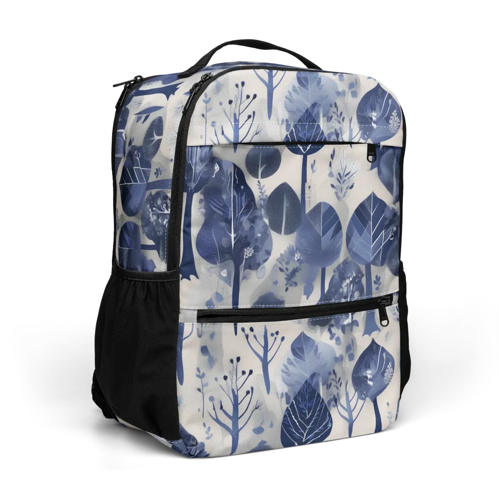 Indigo Canopy on Utility Backpack — Right Front