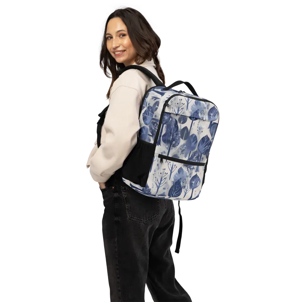 Indigo Canopy on Utility Backpack — Back