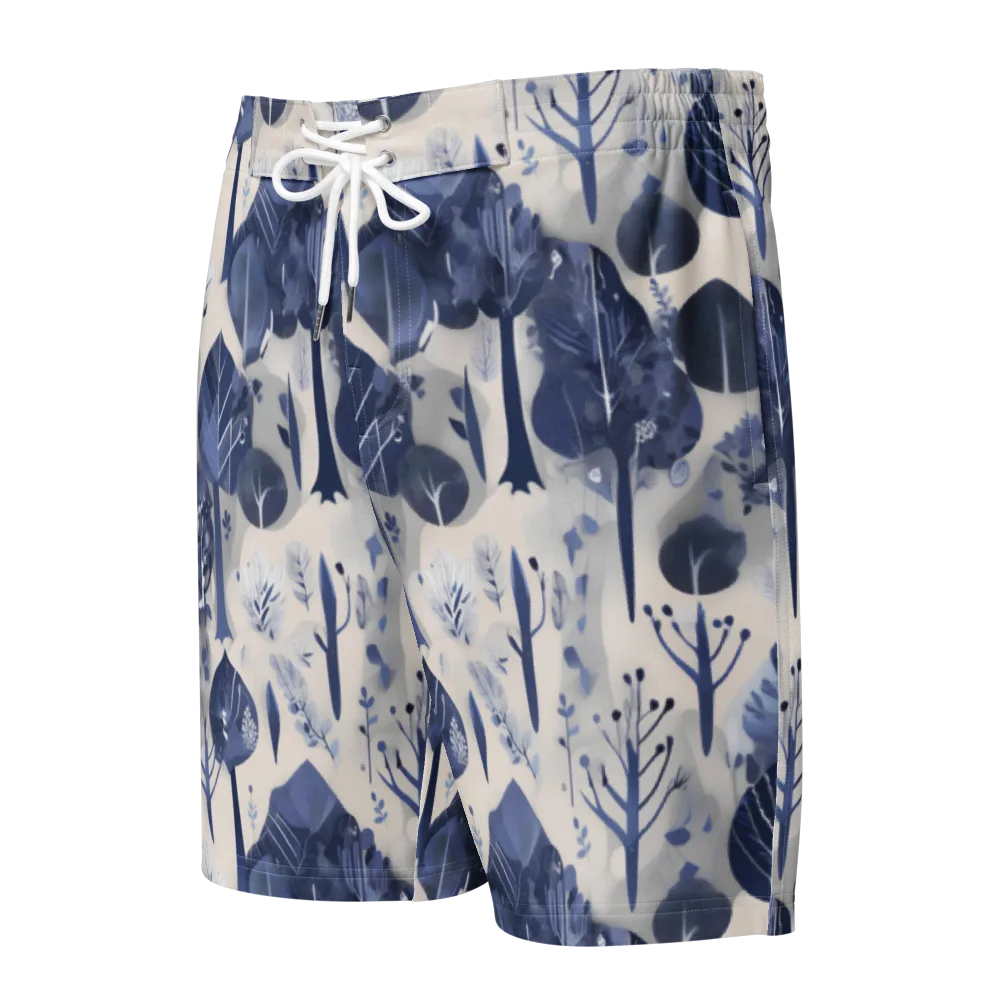 Indigo Canopy on Men's Board Shorts — Front
