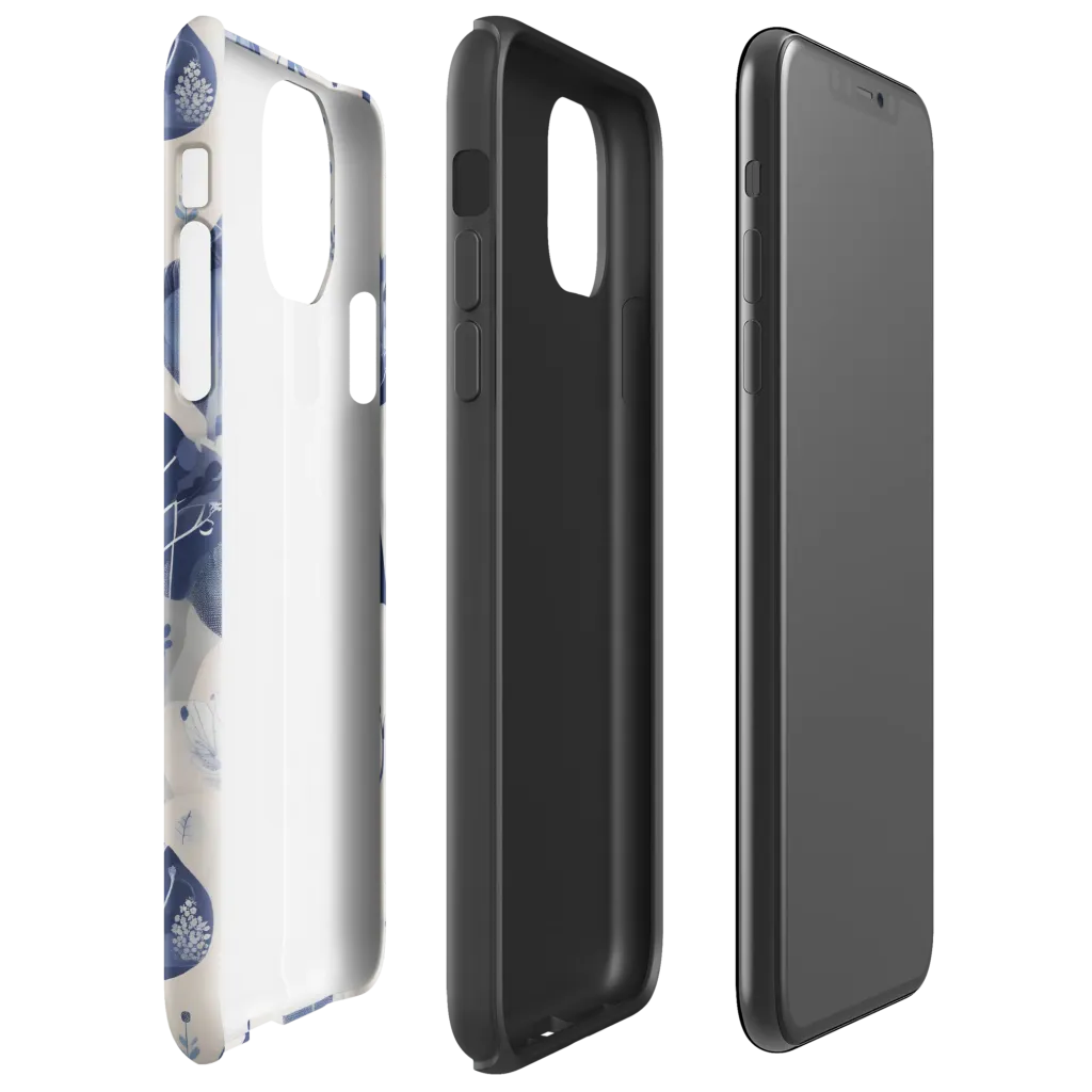 Indigo Canopy on Tough Case for iPhone® — Right
