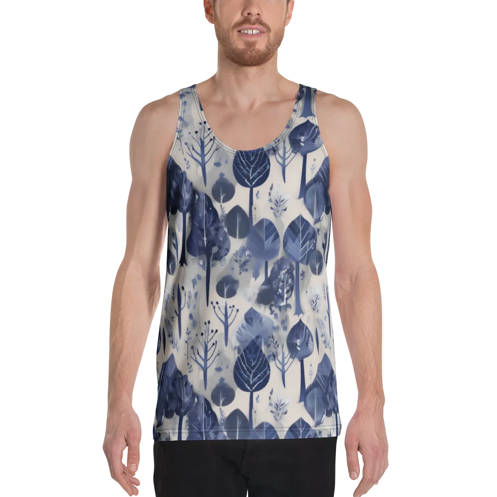 Indigo Canopy on Men's Tank Top — Front