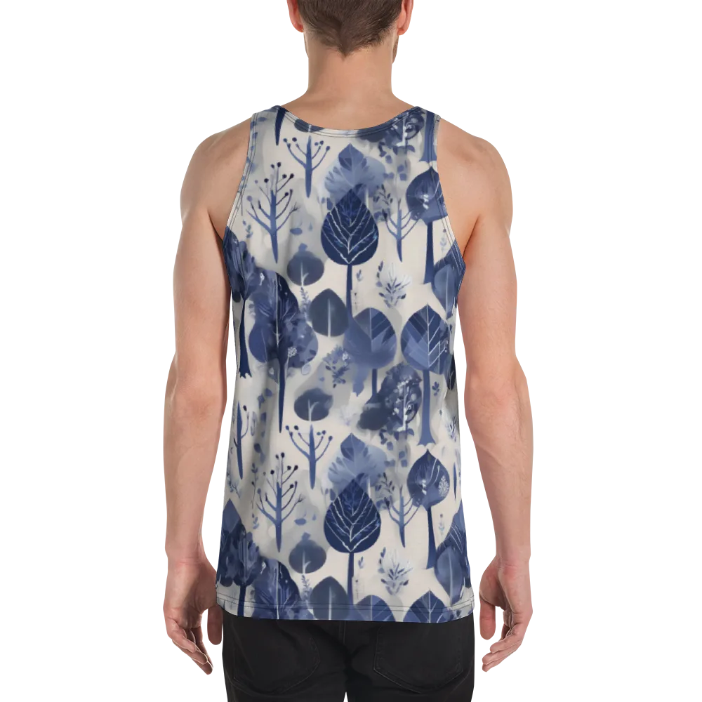 Indigo Canopy on Men's Tank Top — Back
