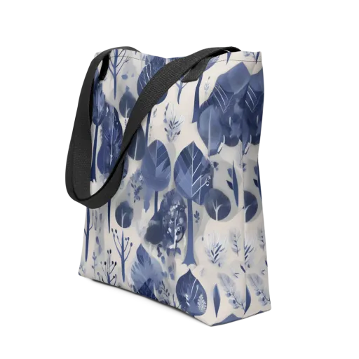 Indigo Canopy on a Tote Bag