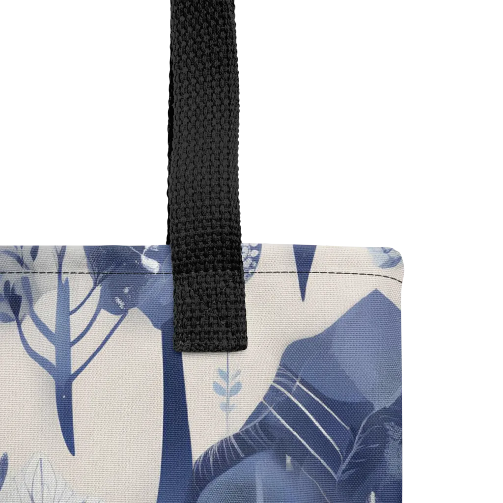 Indigo Canopy on Tote Bag — Product details