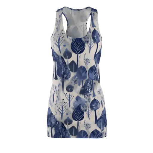 Indigo Canopy on a Racerback Dress
