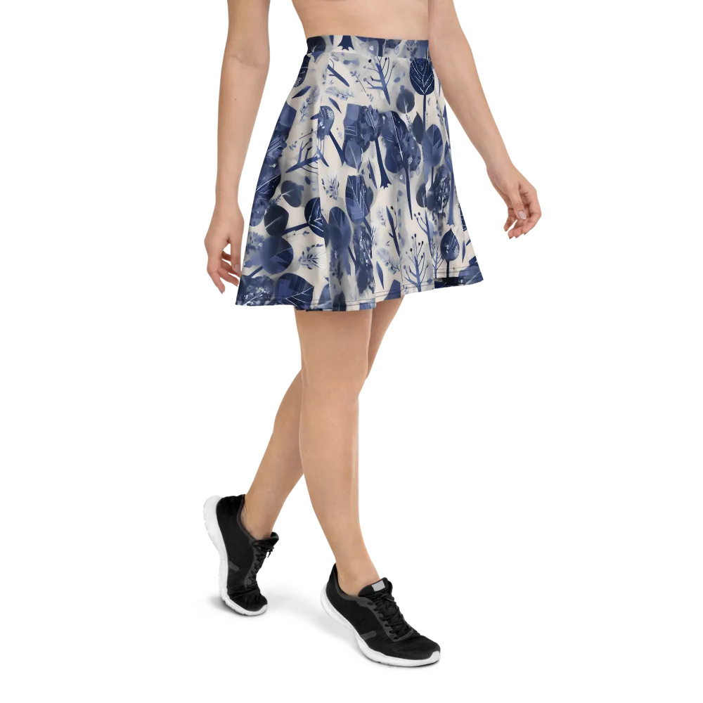Indigo Canopy on Skater Skirt — Right