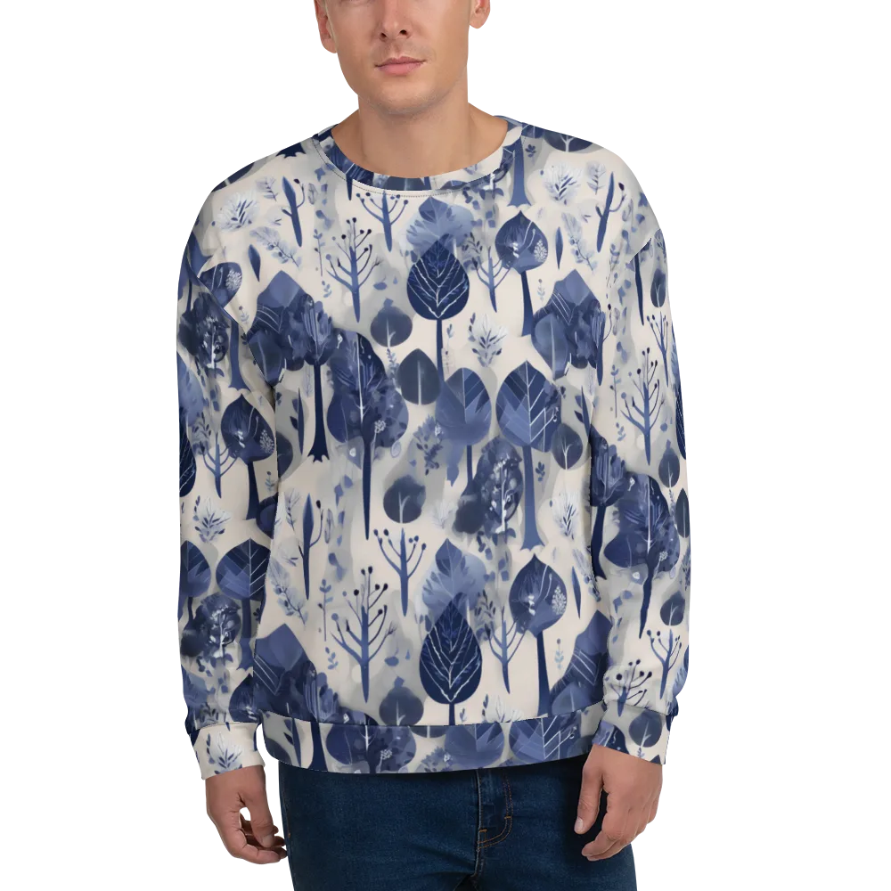 Indigo Canopy on Sweatshirt — Front
