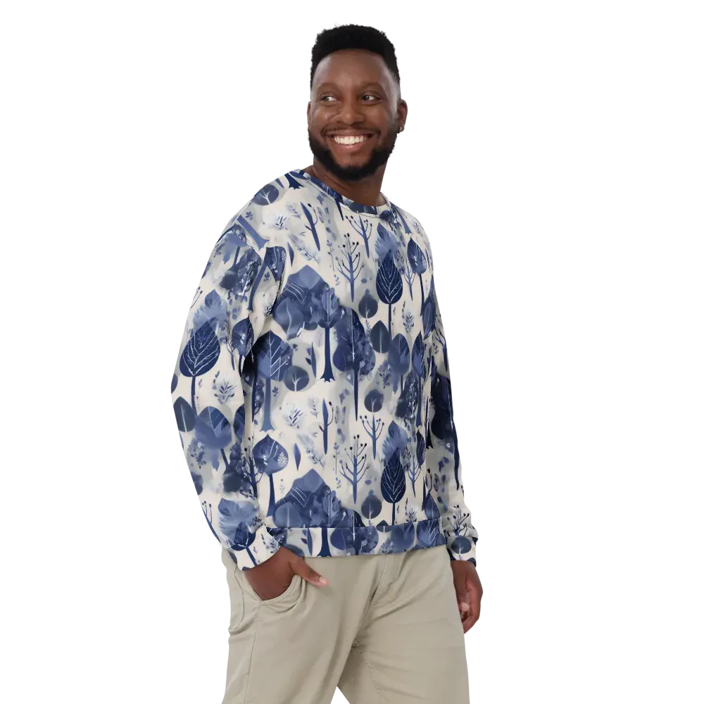 Indigo Canopy on Sweatshirt — Front