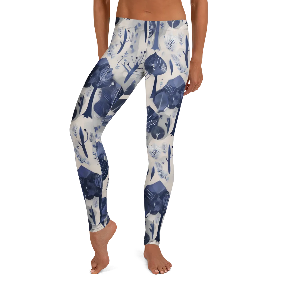 Indigo Canopy on Leggings — Front