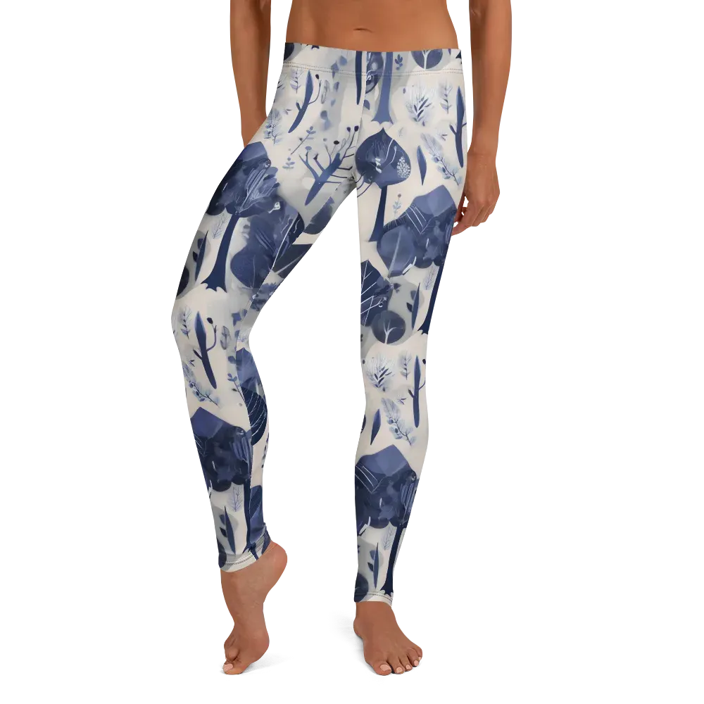 Indigo Canopy on Leggings — Front