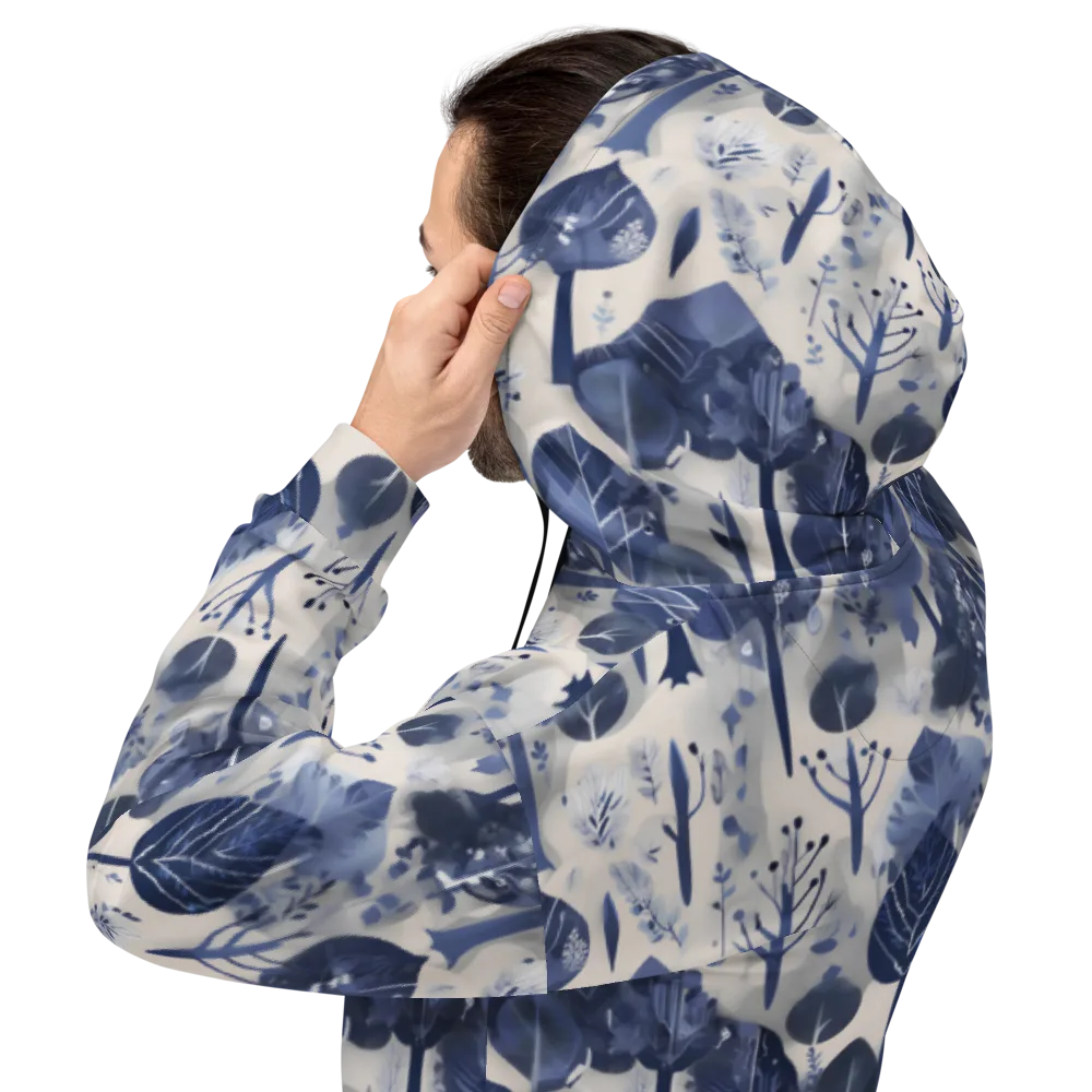 Indigo Canopy on Hoodie — Back
