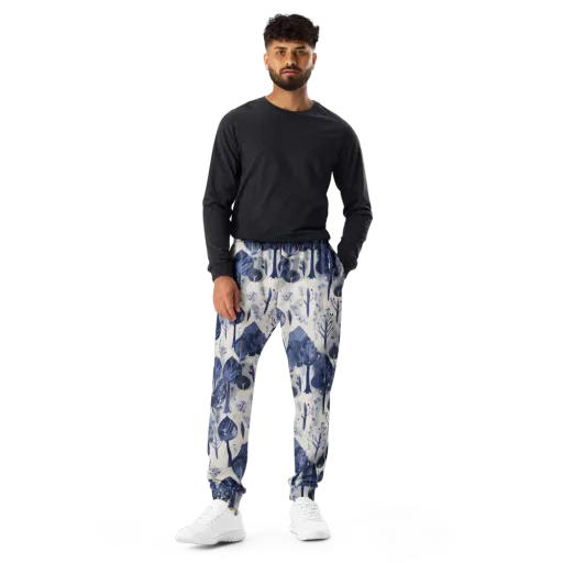 Indigo Canopy on a Men's Joggers
