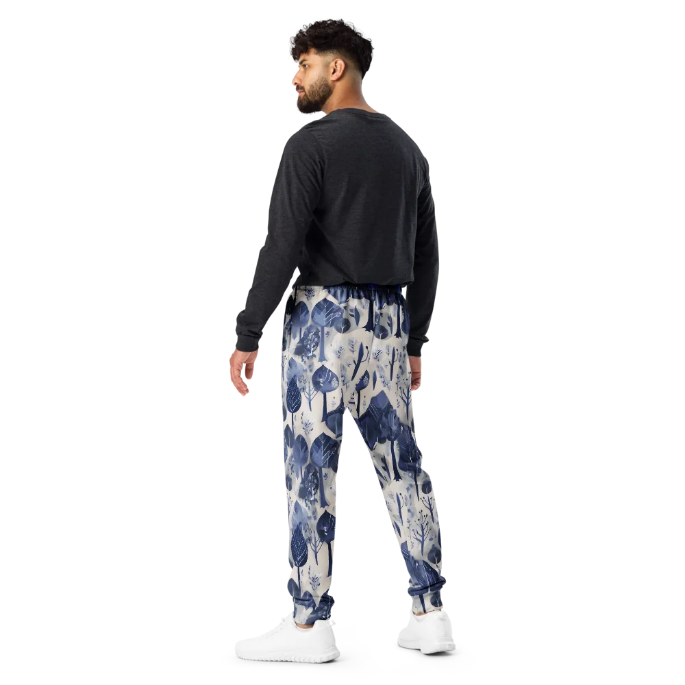 Indigo Canopy on Men's Joggers — Back