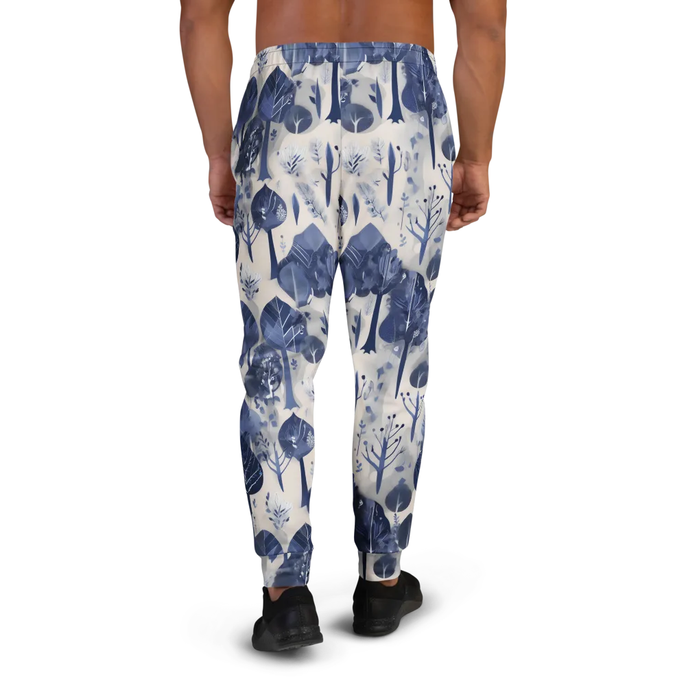 Indigo Canopy on Men's Joggers — Back